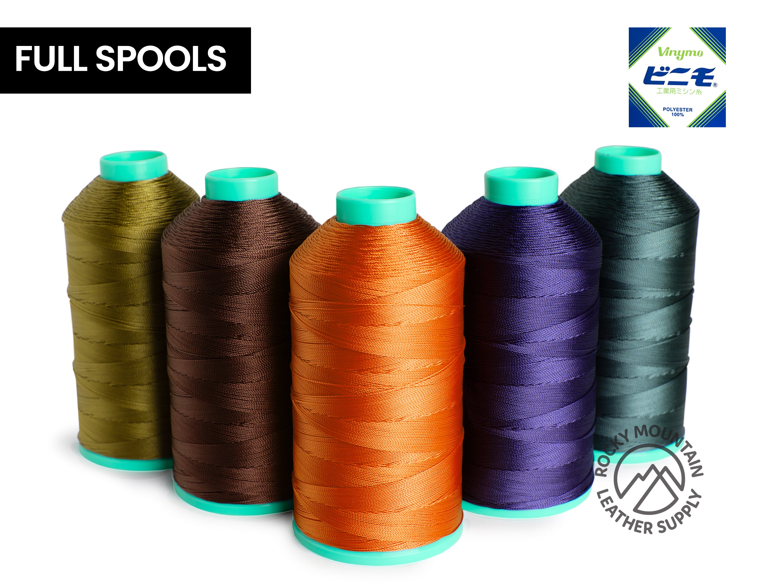 Vinymo - MBT - Polyester Thread - 1000m (FULL SPOOLS) – Rocky Mountain ...