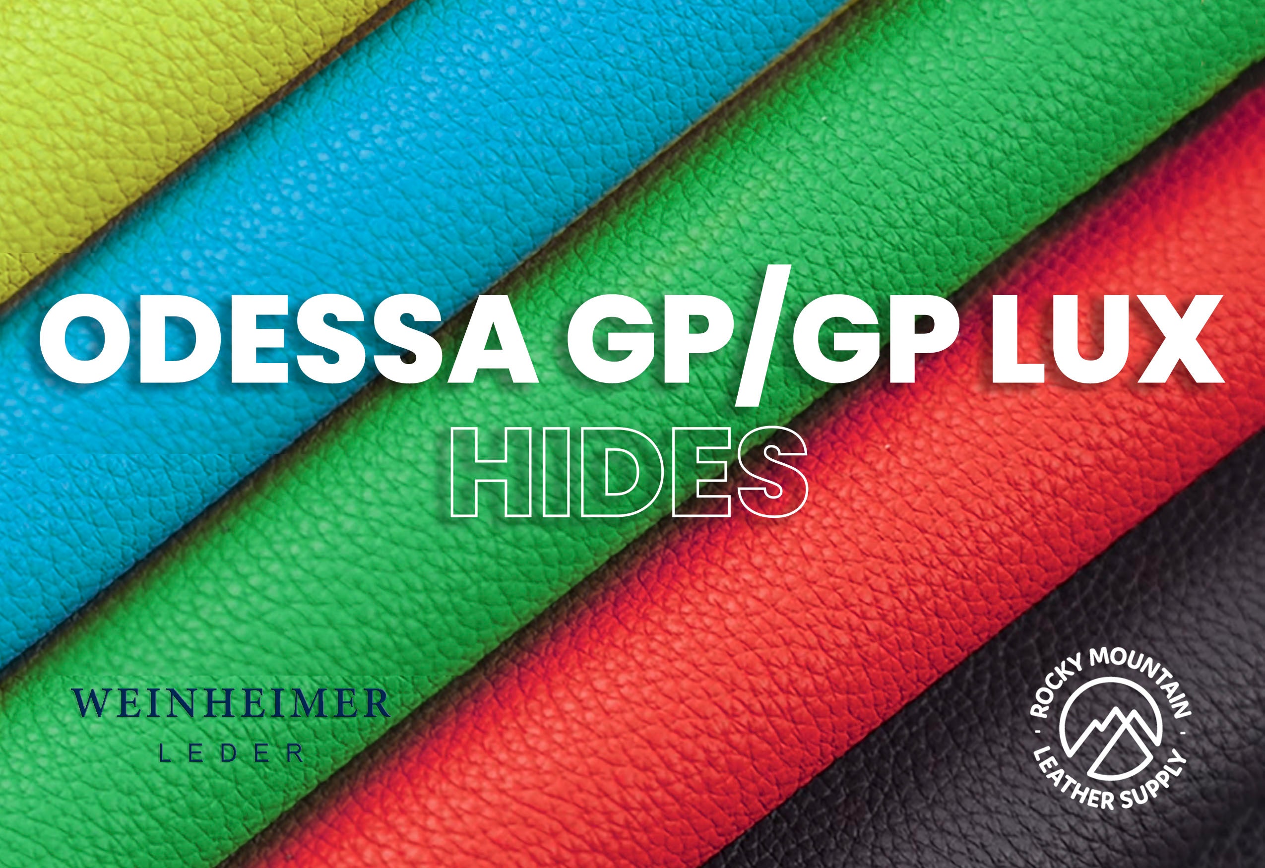 Weinheimer - Odessa GP/GP Lux - Shrunken Pebbled Calf - Luxury Leather (HIDES) - 50% OFF!