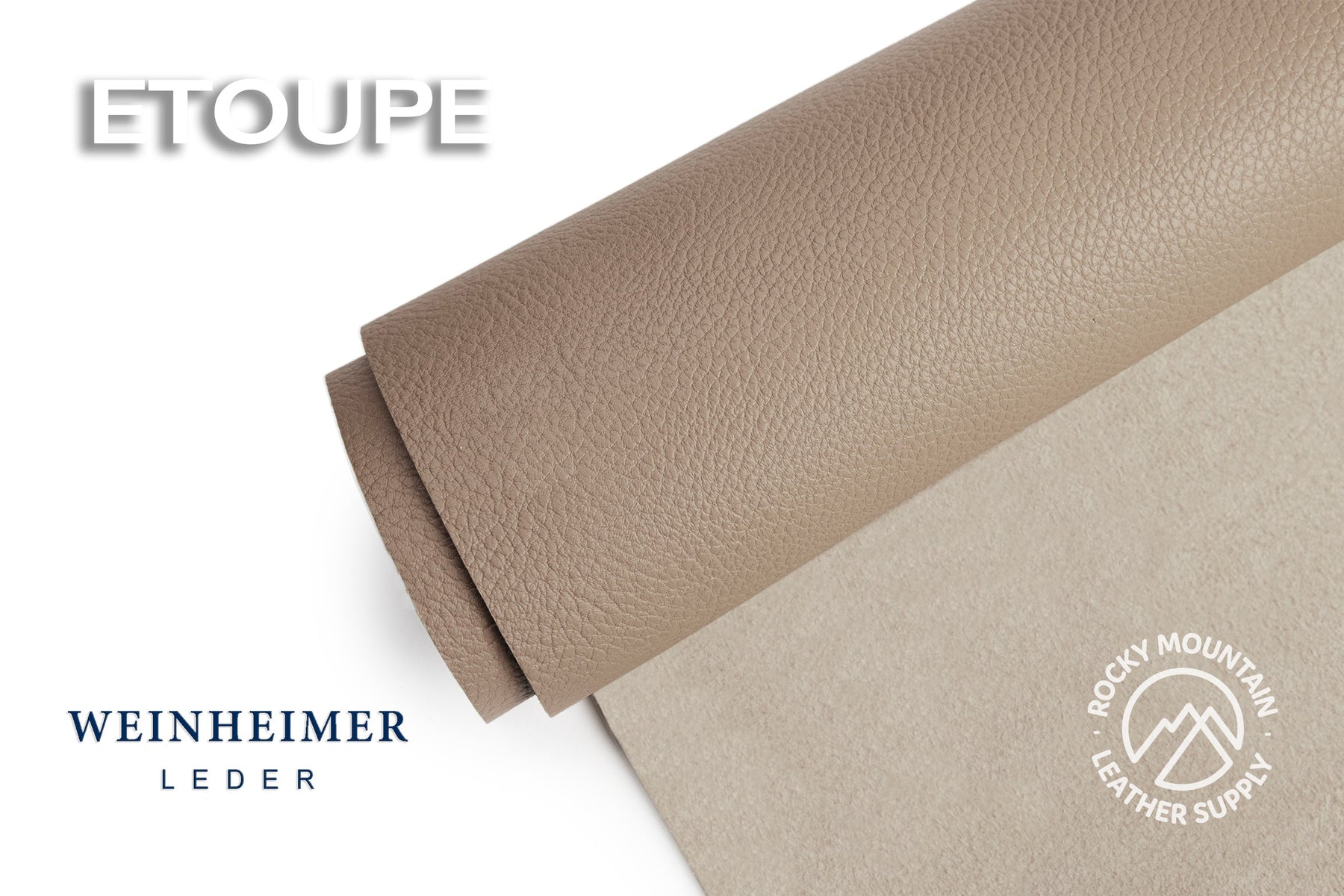Weinheimer 🇩🇪 - “Odessa” Shrunken Calf - Natural Shrunken Calfskin - Luxury Handbag Leather (HIDES)