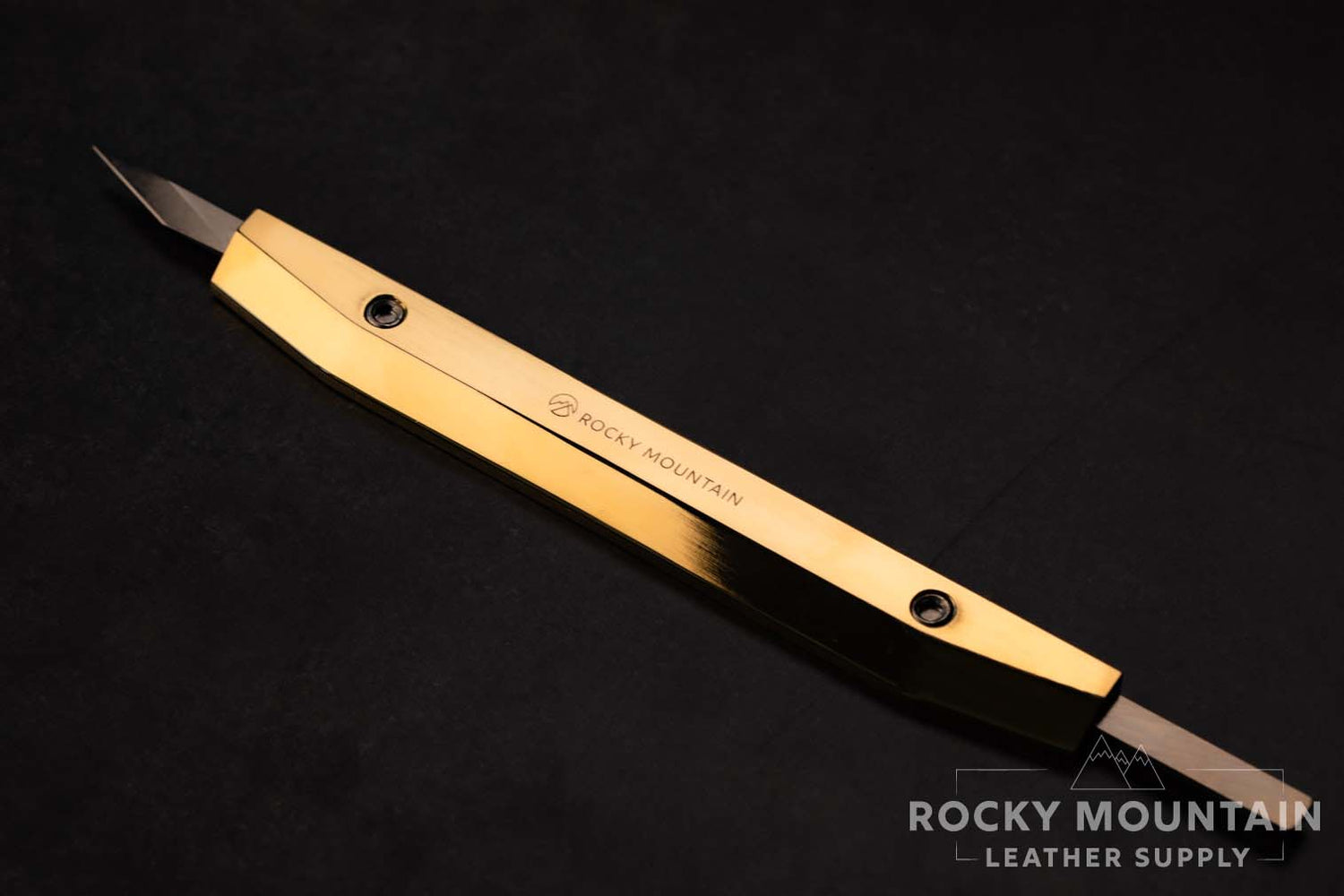 Rocky Mountain Premium Brass Knife For Both Left and Right Handed