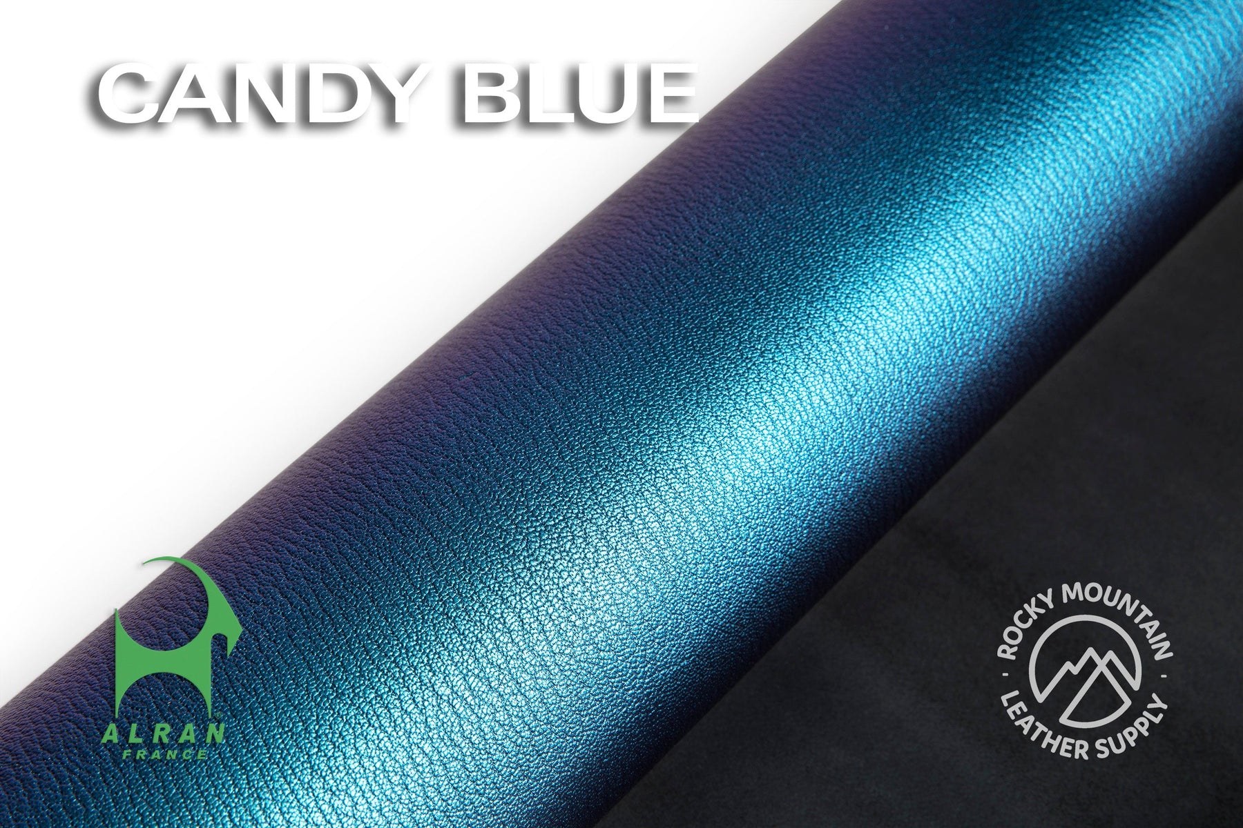 Alran - Sully "Color Shift" Chevre Chagrin - Goat Leather (SAMPLES)