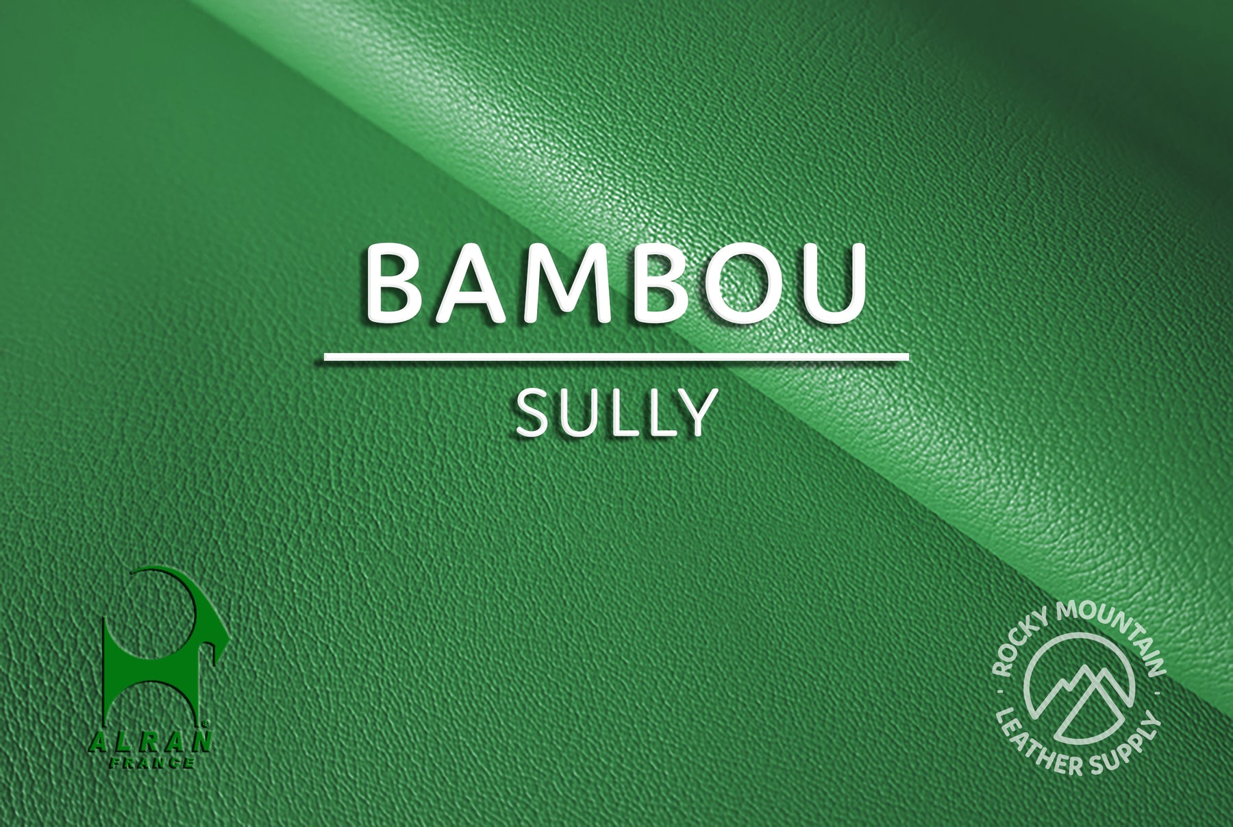 Alran 🇫🇷 - "Sully" Chevre Chagrin - Goat Leather (Greens)