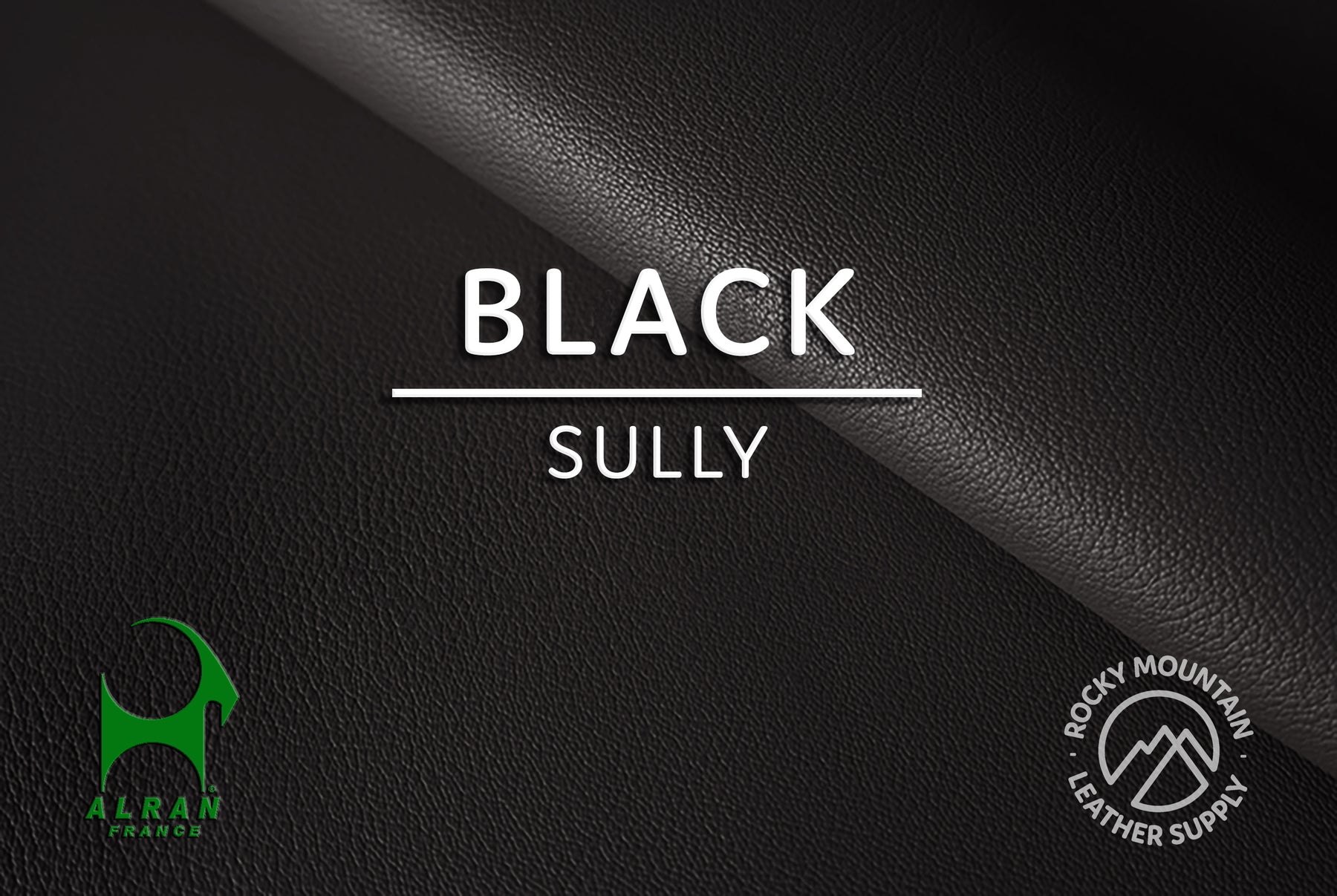 Alran - "Sully" Chevre Chagrin - Goat Leather (HIDES - WHITES/GRAYS/BLACKS)