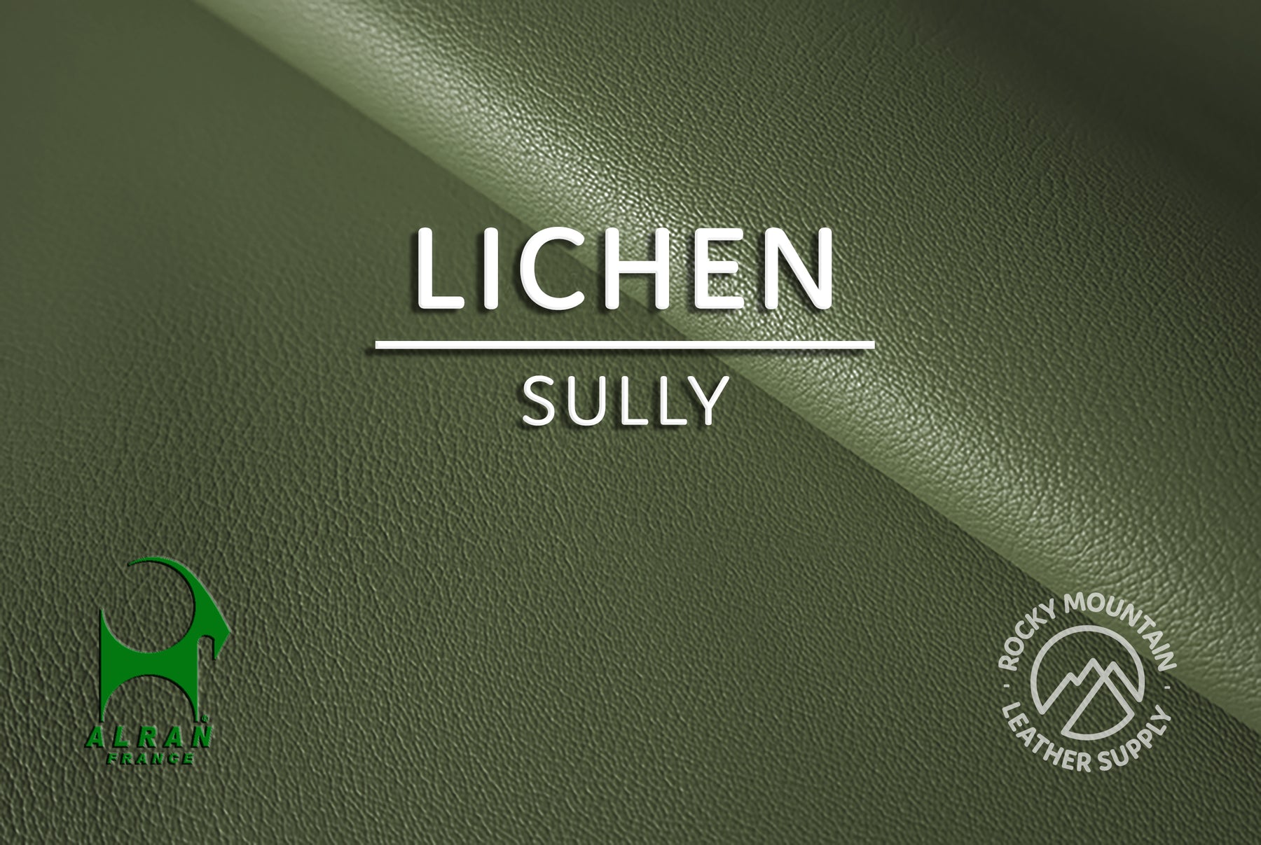 Alran 🇫🇷 - "Sully" Chevre Chagrin - Goat Leather (Greens)