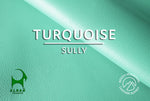 Alran - "Sully" Chevre Chagrin - Goat Leather (HIDES - BLUES)
