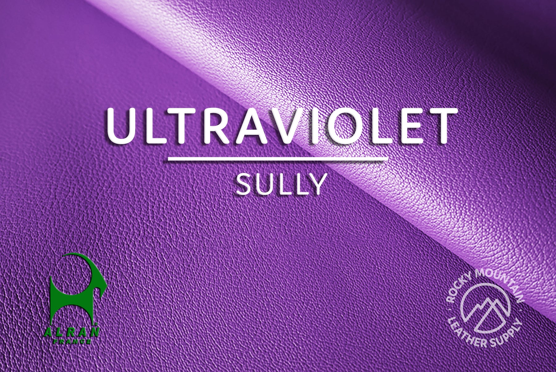 Alran 🇫🇷 - "Sully" Chevre Chagrin - Goat Leather (Violets/Pinks)