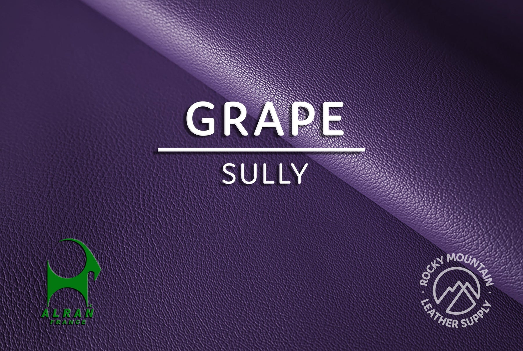 Alran - "Sully" Chevre Chagrin - Goat Leather (SAMPLES)