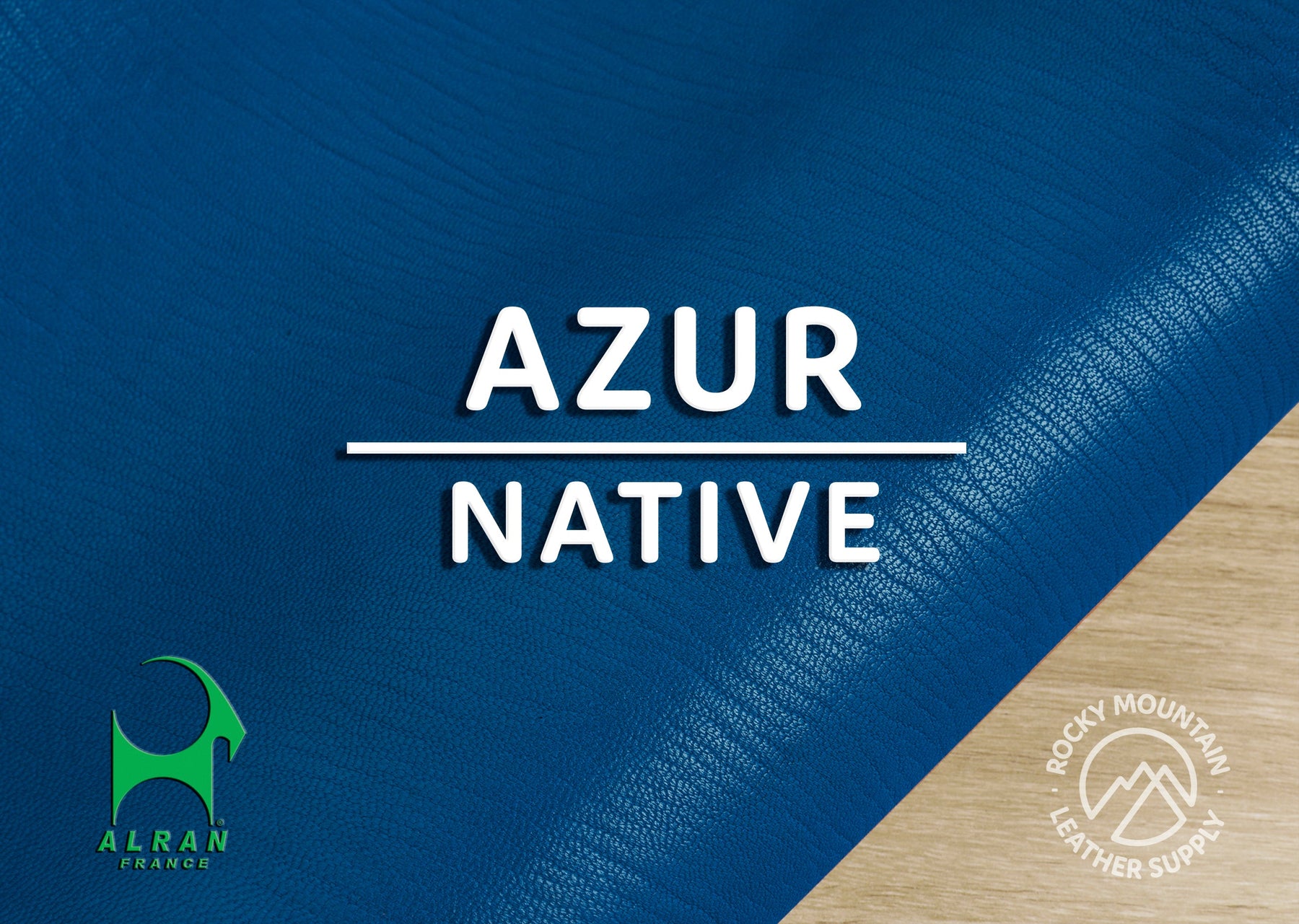 Alran 🇫🇷 - Chevre "Native" - Rustic Goat Leather (SAMPLES)