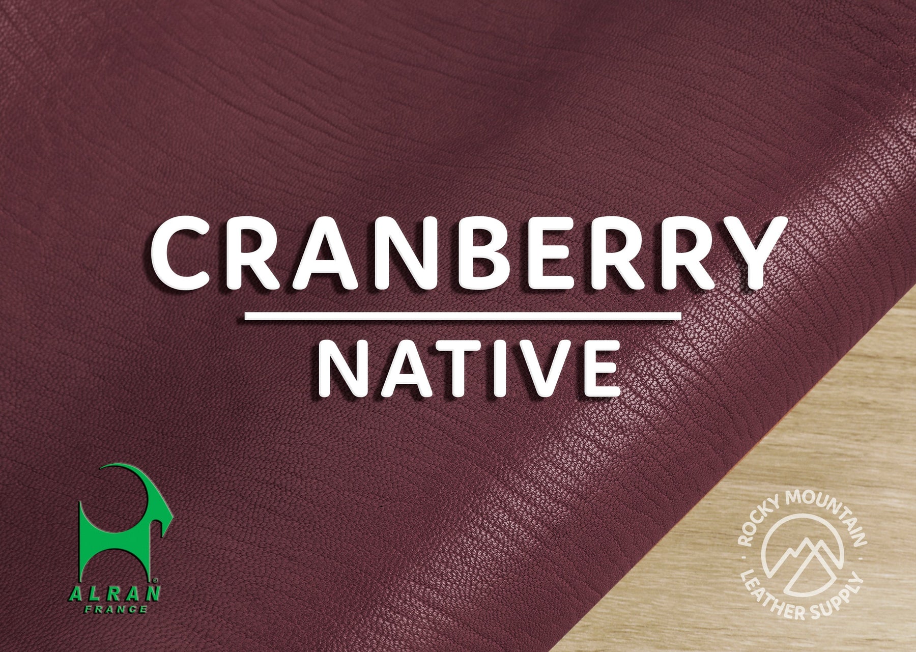 Alran 🇫🇷 - Chevre "Native" - Rustic Goat Leather (SAMPLES)