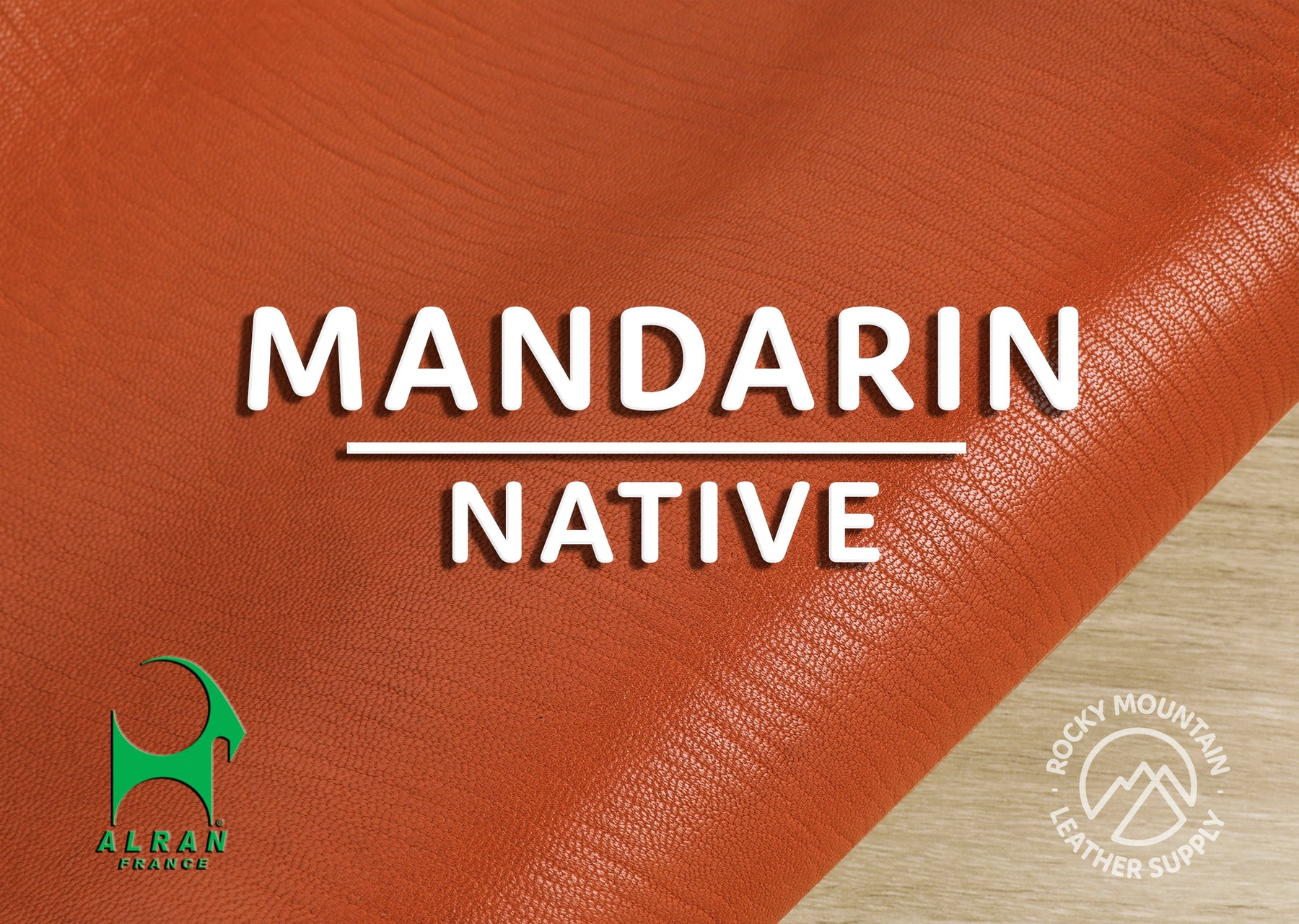 Alran 🇫🇷 - Chevre "Native" - Rustic Goat Leather (SAMPLES)