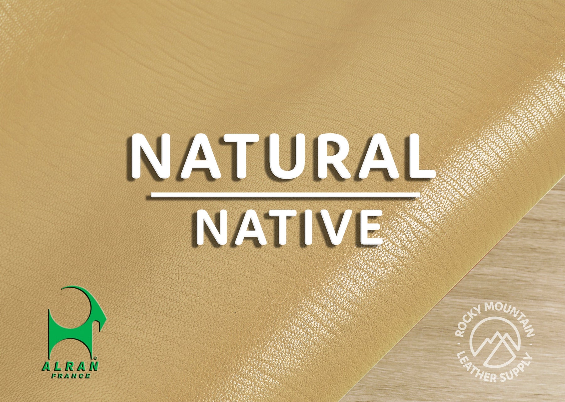 Alran 🇫🇷 - Chevre "Native" - Rustic Goat Leather (SAMPLES)