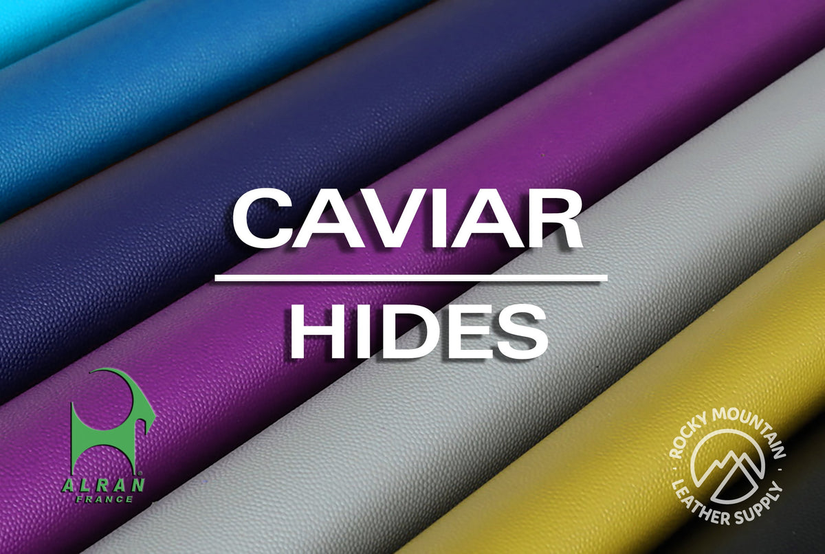 Alran 🇫🇷 - "Caviar" Chevre - Goat Leather (Neutral Colors)