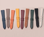 Alran - "Sully" Chevre Chagrin - Goat Leather (HIDES - BLUES)