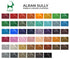 Alran - "Sully" Chevre Chagrin - Goat Leather (HIDES - WHITES/GRAYS/BLACKS)