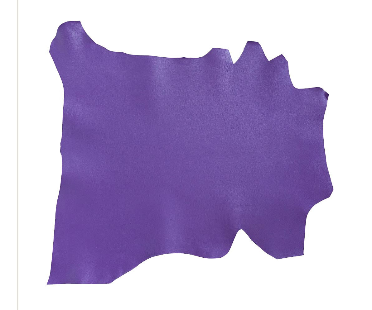 Alran - "Sully" Chevre Chagrin - Goat Leather (HIDES - BLUES)