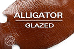 Alligator - Farm Raised (Top Quality) - Luxury Skins - Glazed Chestnut
