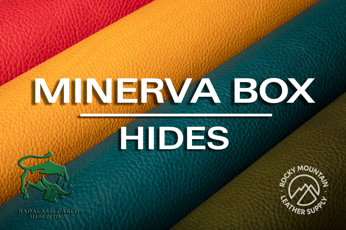 Badalassi Carlo 🇮🇹 - Minerva Box - Pebbled "Vacchetta" Veg Tanned Leather (HIDES)