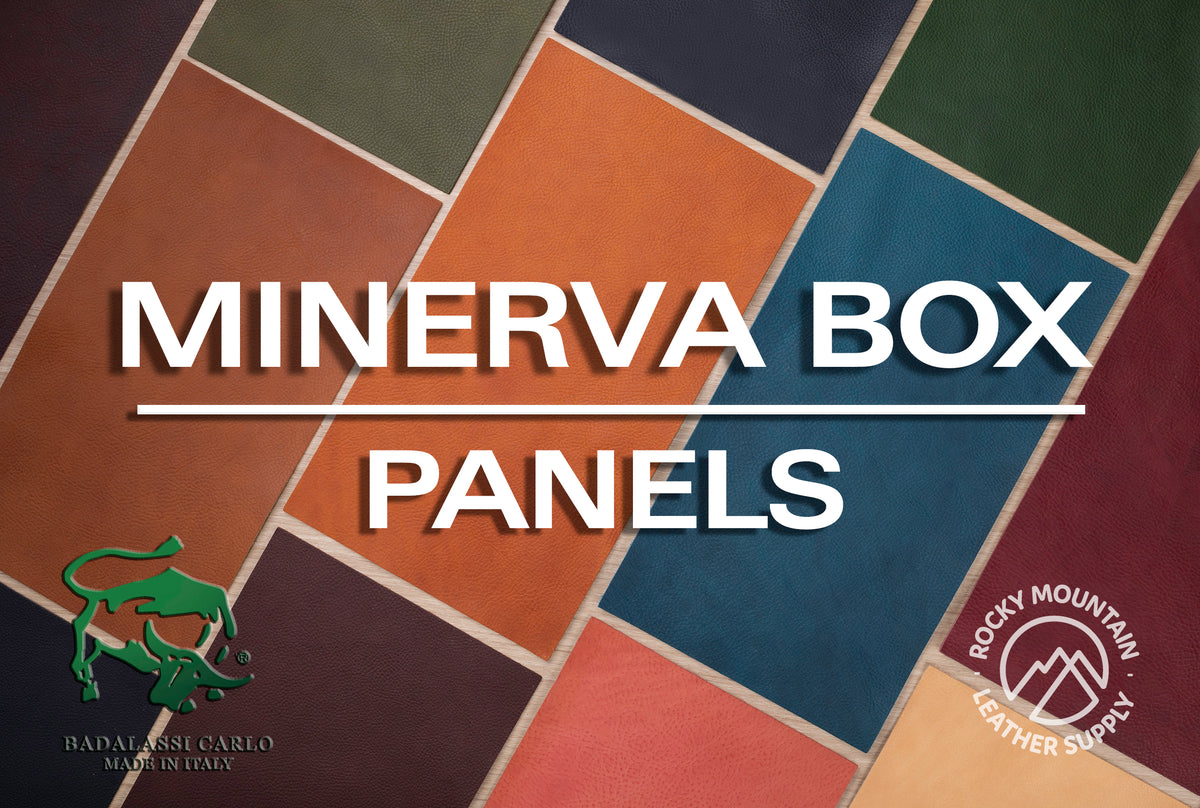 Badalassi Carlo 🇮🇹 - Minerva Box - Pebbled "Vacchetta" Veg Tanned Leather (PANELS)