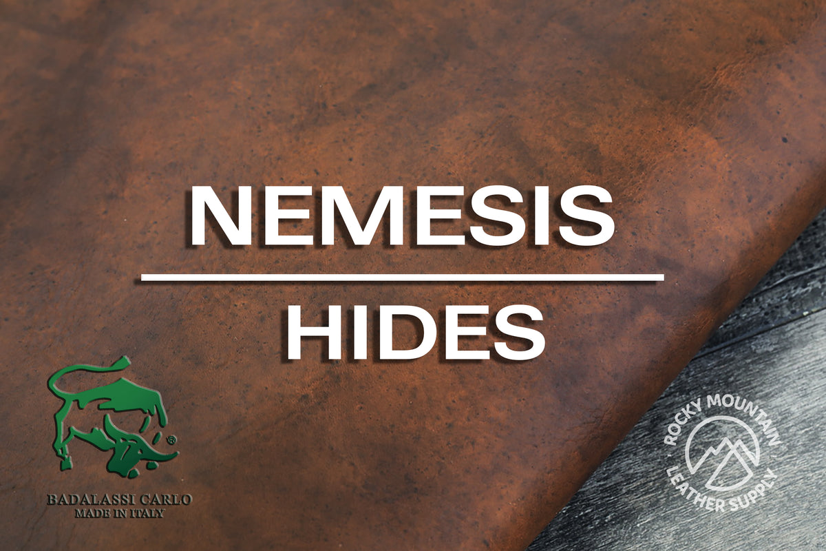 Badalassi Carlo 🇮🇹 - Nemesis - Rustic Veg Tanned Leather (HIDES)
