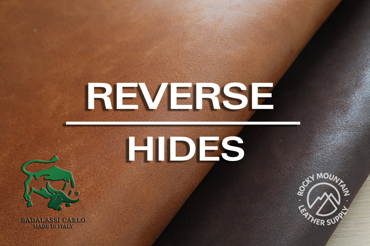 Badalassi Carlo 🇮🇹 - Reverse - Rough Out Veg Tanned Leather (HIDES)