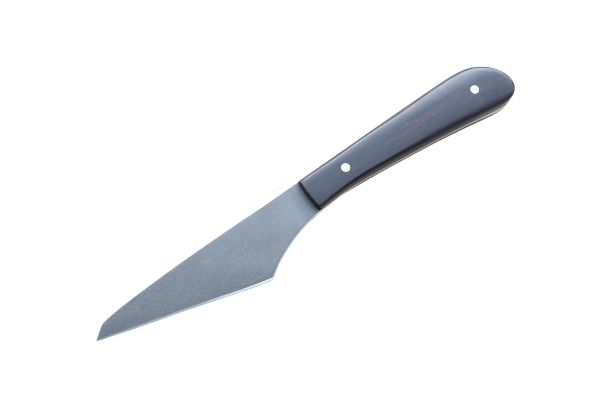 Japanese 🇯🇵 Skiving/Utility Knife Shirogami 36mm- Smoke Black Finish –  Razor Sharp!