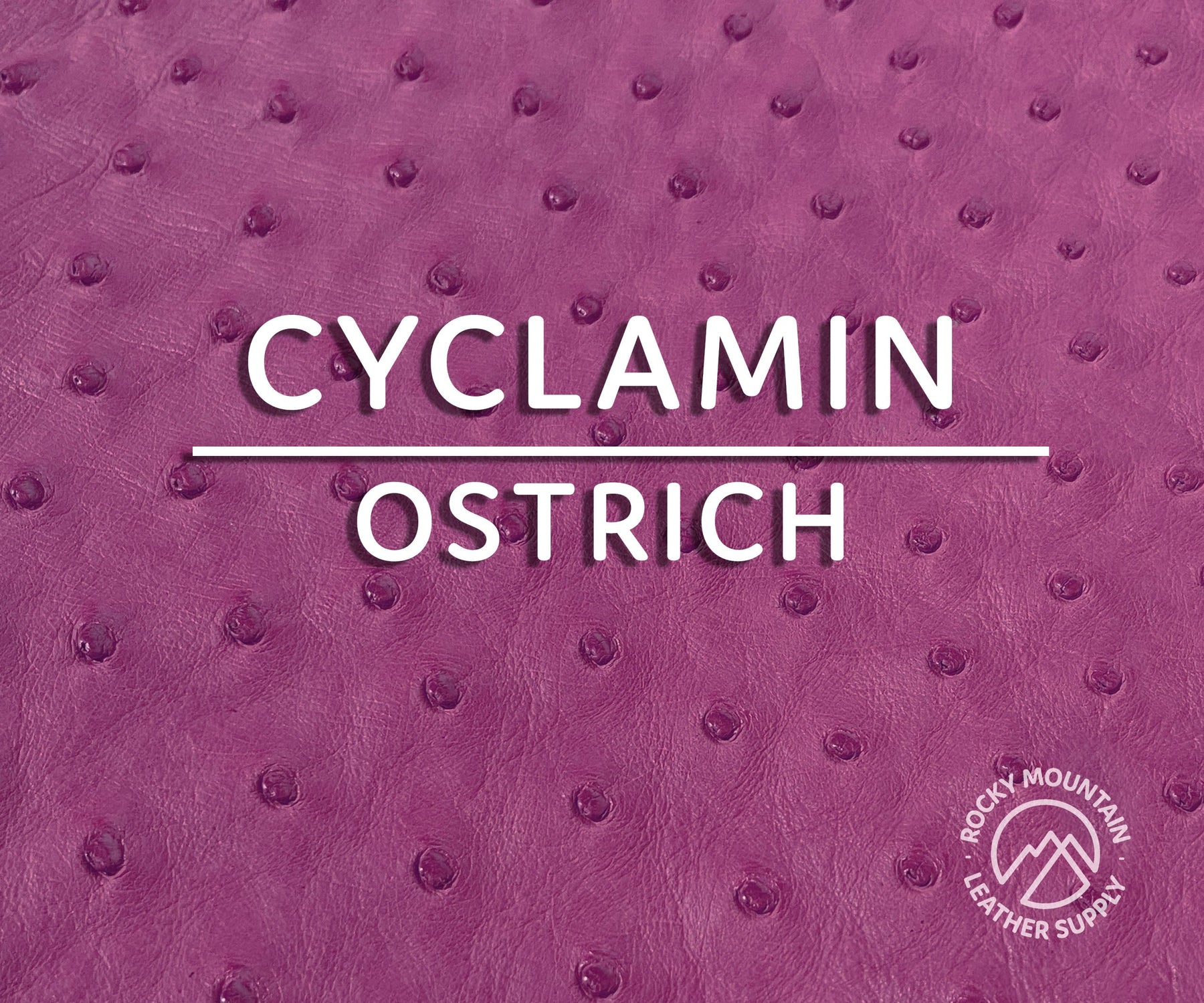 Ostrich Skin Matte Indian Pink