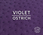 Ostrich -  Matte - Luxury Exotic Leather (Hides)