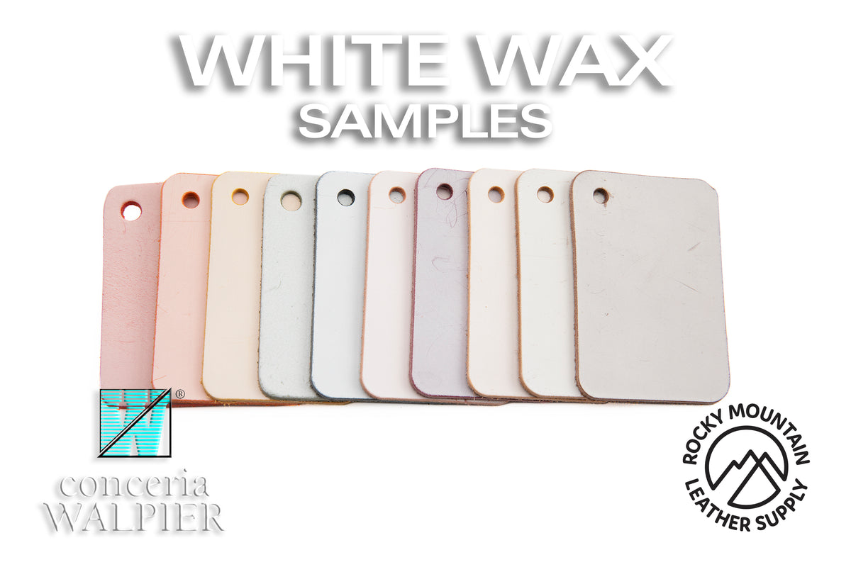 Conceria Walpier 🇮🇹- White Wax Buttero "Burro" - Veg Tanned Leather (SAMPLES)