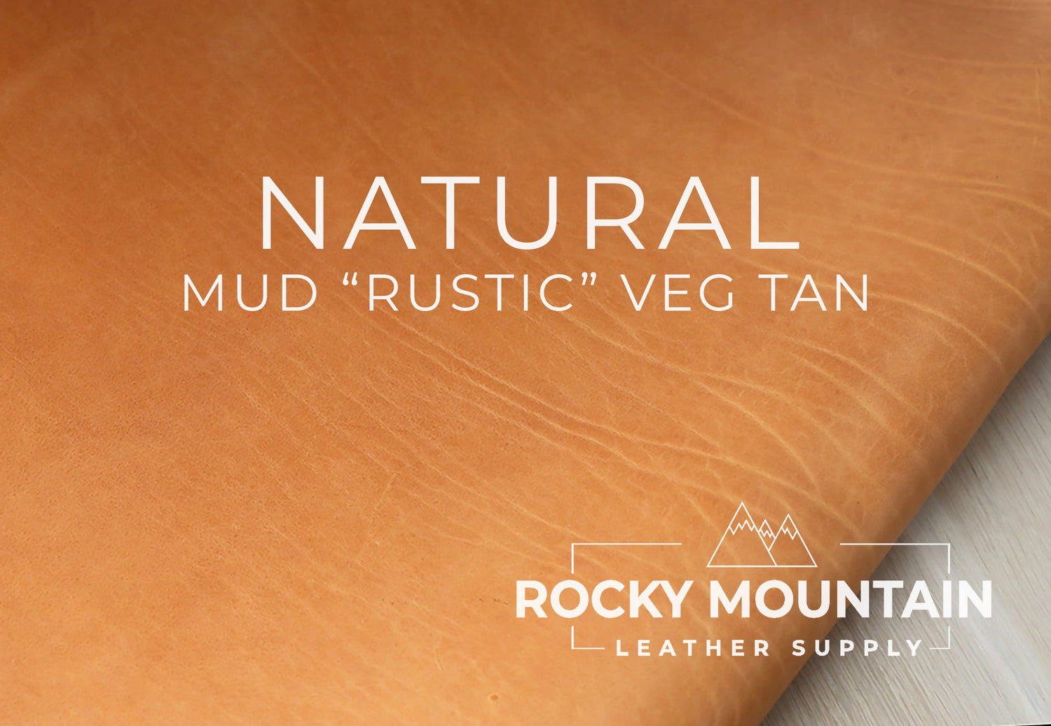 Conceria Walpier 🇮🇹 Mud Rustic "Vachetta"Veg Tanned Leather (HIDES