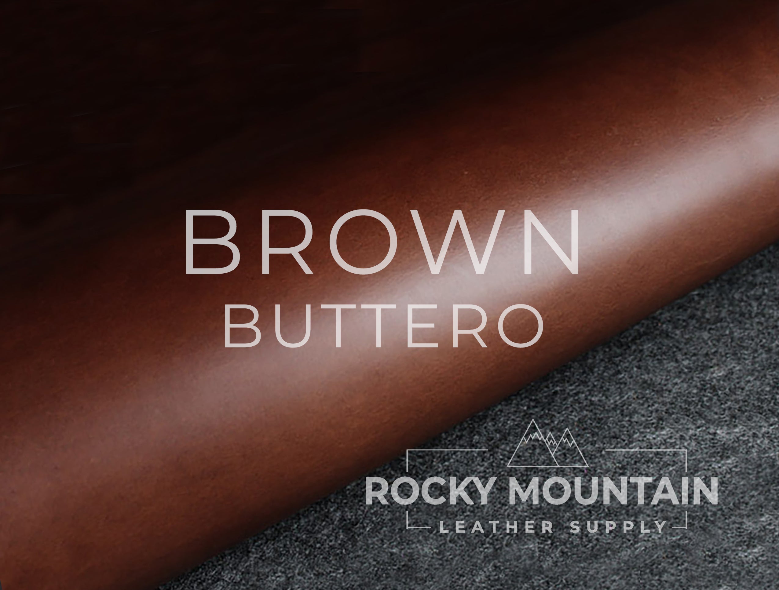 Conceria Walpier - Buttero - Veg Tanned Leather (7oz PANELS)