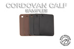 Cordovan Calf 🇪🇺 - Luxury Calfskin Leather "Finished like Shell Cordovan" (SAMPLES)