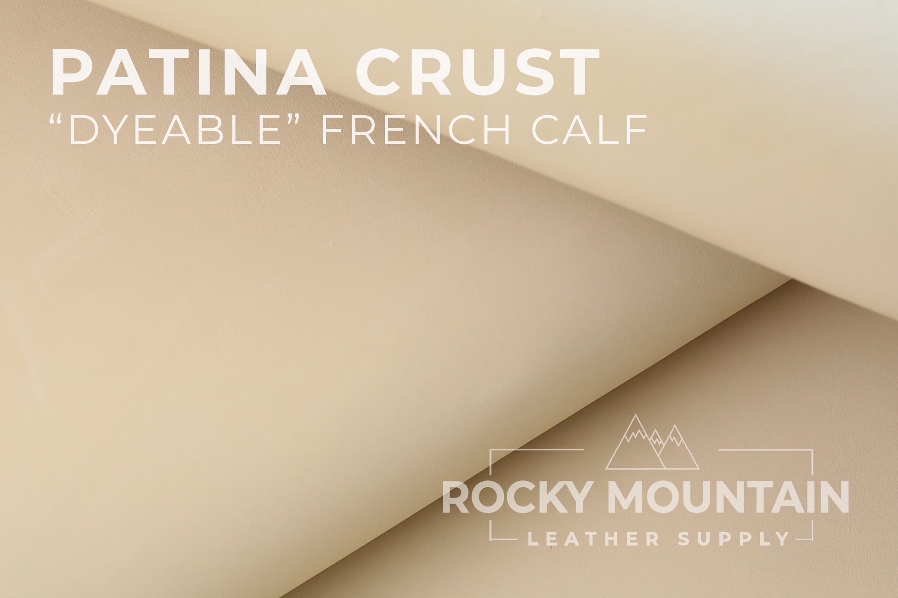 Tannery Du Puy 🇫🇷 - Patina Crust -  "Dyeable" French Calf Crust for Patina Effect  (SAMPLES