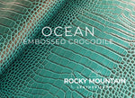 Embossed Crocodile - Luxury Veg Tanned Leather (SAMPLES)