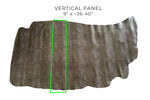 Embossed Crocodile - Luxury Veg Tanned Leather (PANELS)