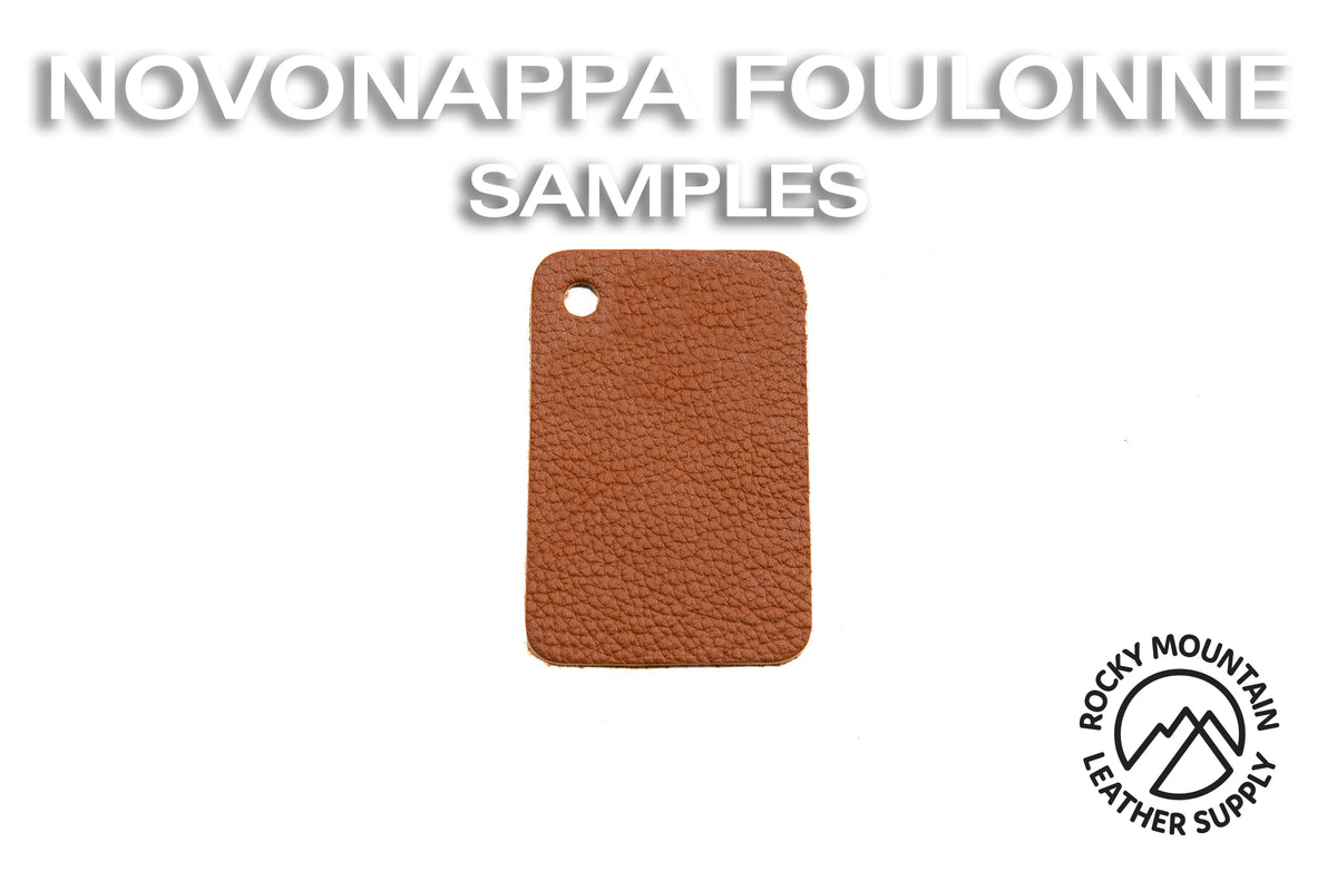 Tanneries Haas - "Foulonne" Novonappa - French Calfskin Leather (SAMPLES)