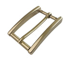 Italian - "High Roller" Slim Roller Belt Buckle (Solid Brass)