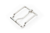 Italian - "Wired" Belt Buckle (Solid Brass) - Nickel Free Plating