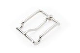 Belt Buckles - Italian "Wired" Single Prong (Solid Brass - Nickel Free Plated)