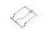 Italian - "Wired" Belt Buckle (Solid Brass) - Nickel Free Plating