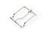 Italian - "Wired" Belt Buckle (Solid Brass) - Nickel Free Plating