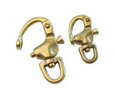 Japanese "Quick Release" Hook (Solid Brass)