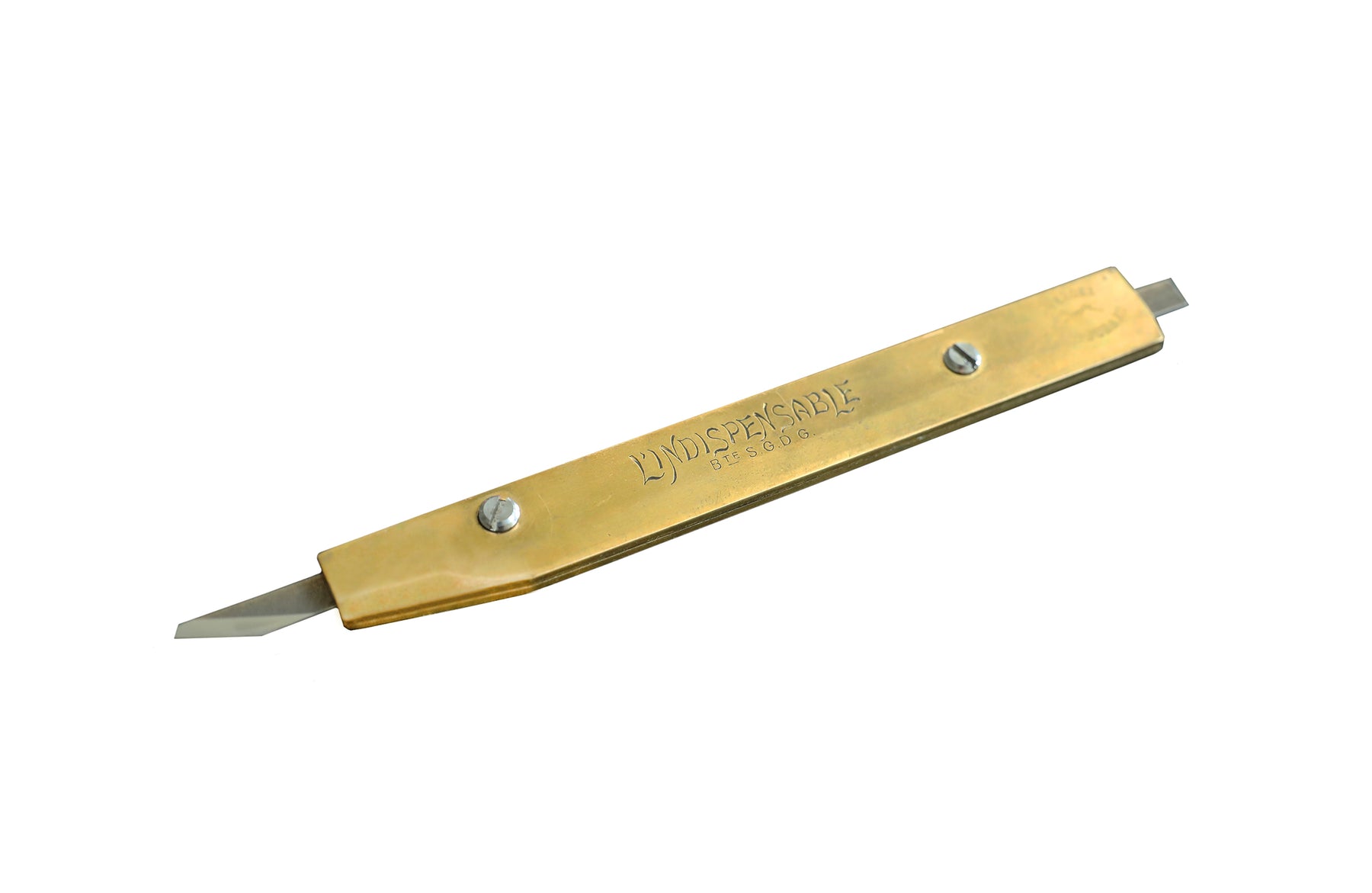Chartermade - Premium L'Indispensable Brass Knife