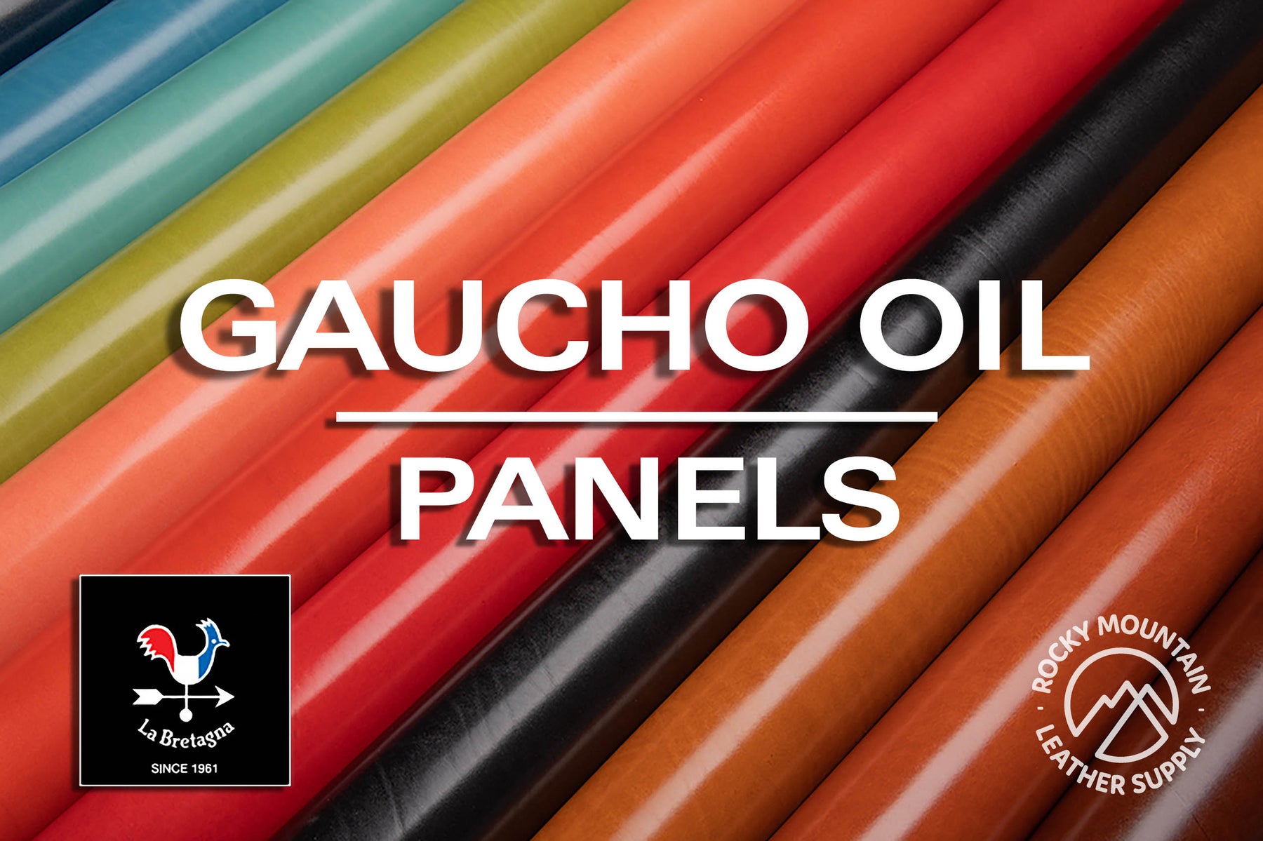 La Bretagna 🇮🇹 - Gaucho Oil - "Vacchetta" Veg Tanned Leather (PANELS)