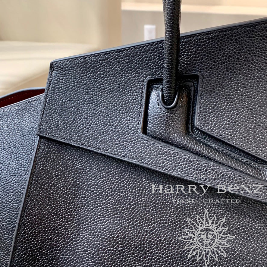 Tanneries Haas - Caviar (Large) - Luxury Calfskin Leather (PANELS)