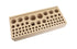 Wood Tool Storage Rack - 72 hole slots