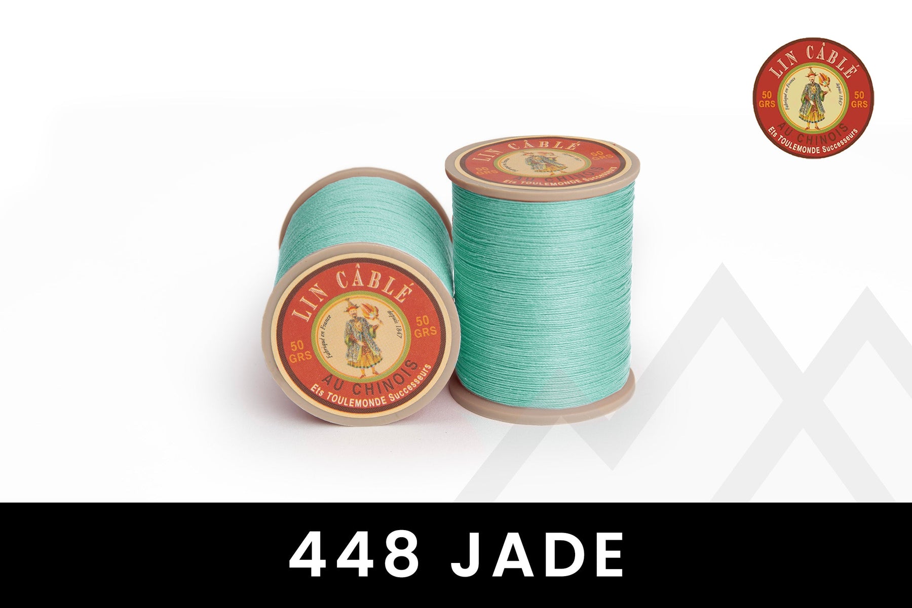 Fil au Chinois - "Lin Cable" Waxed Linen Thread (Size 632) *Full Spool