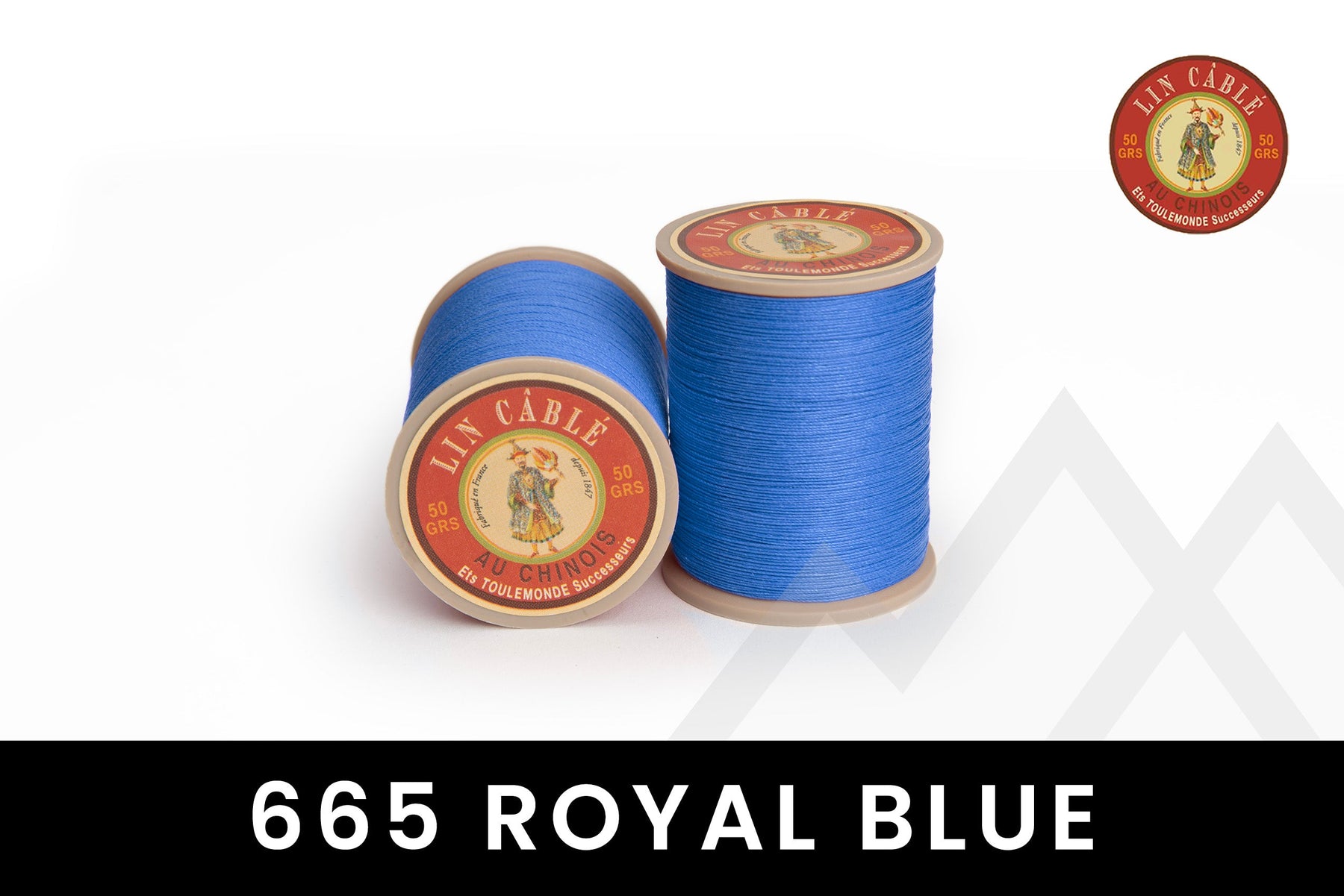 Fil au Chinois - "Lin Cable" Waxed Linen Thread (Size 532) *15 Meters