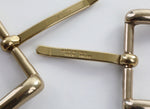 Belt Buckles - Italian  "Explorer" Single Prong (Solid Brass)