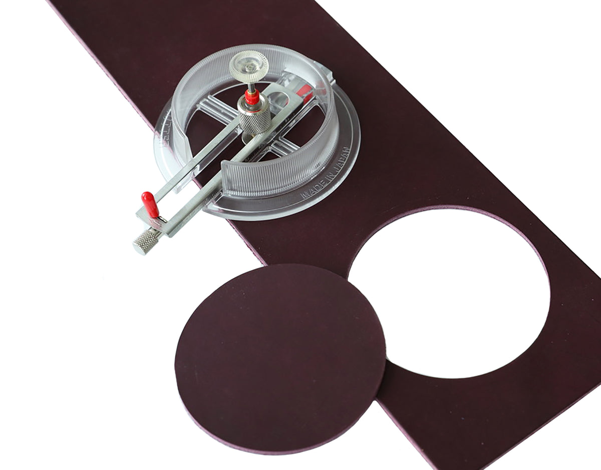 Japanese Circular Cutting Tool - Perfect for leather Coasters!