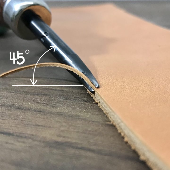 Oka Factory - Japanese Pro Grooved Edge Bevelers - 4 Sizes